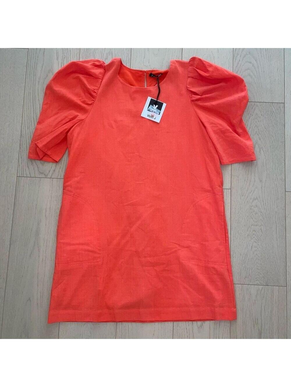 Adorable Orange Dress Size Large